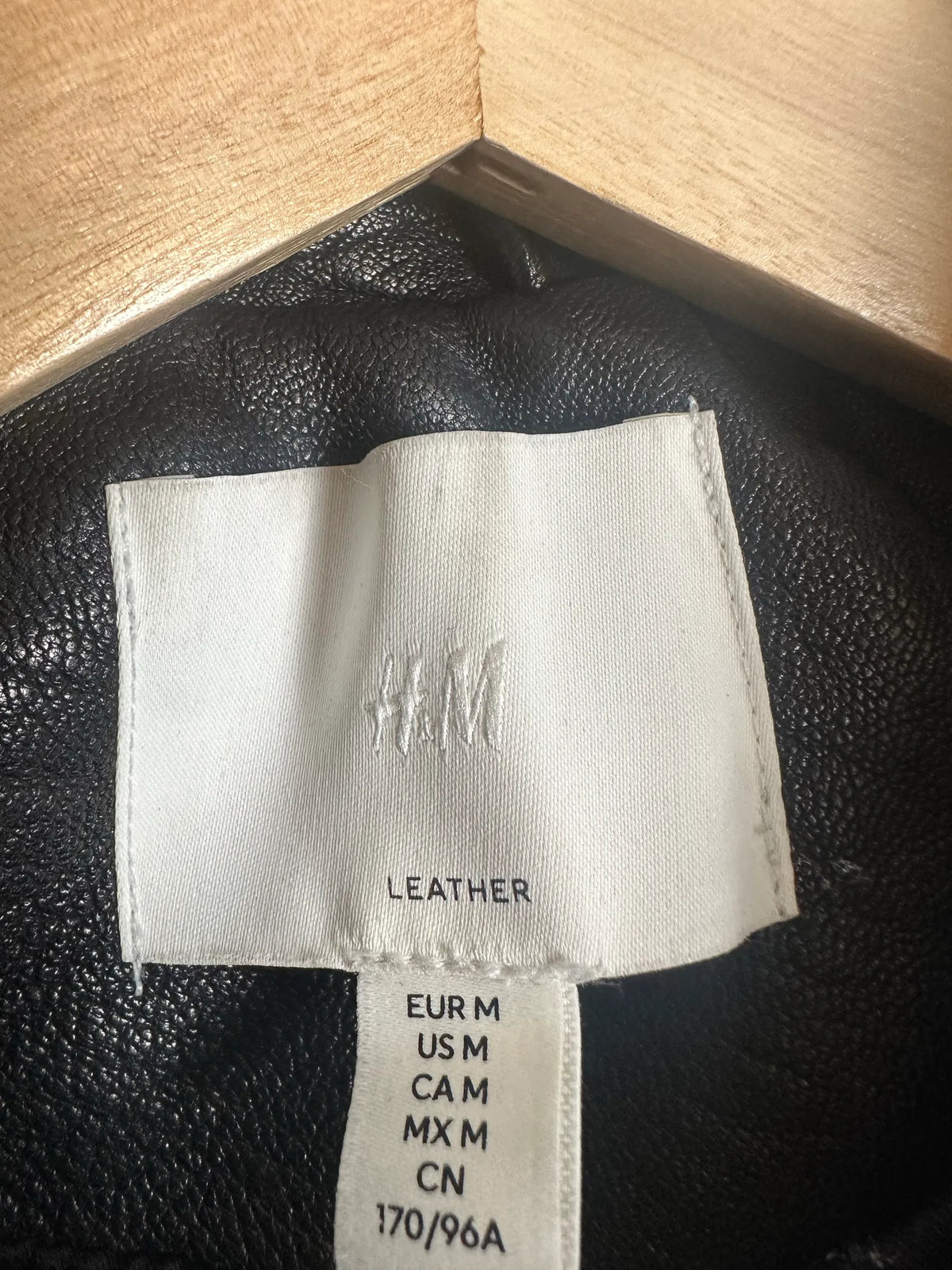 H&M Leather jacket