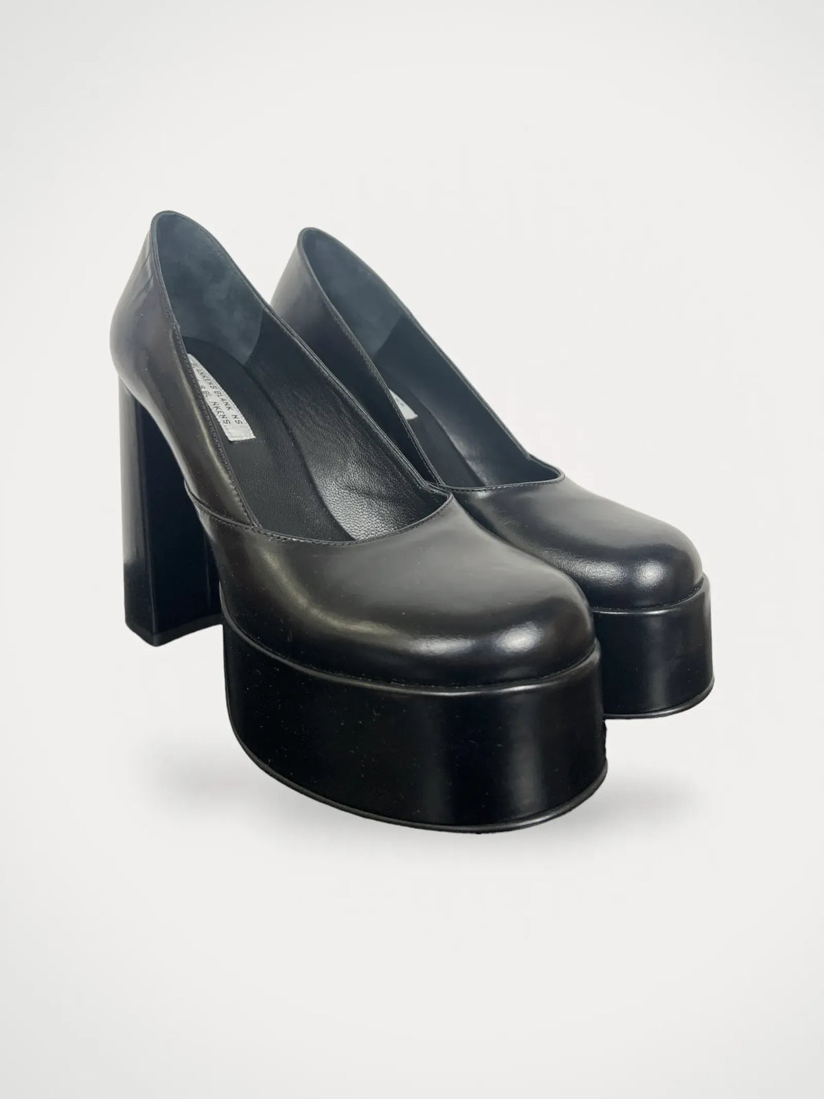Blankens The Sylvie-skinnklackar NWOT