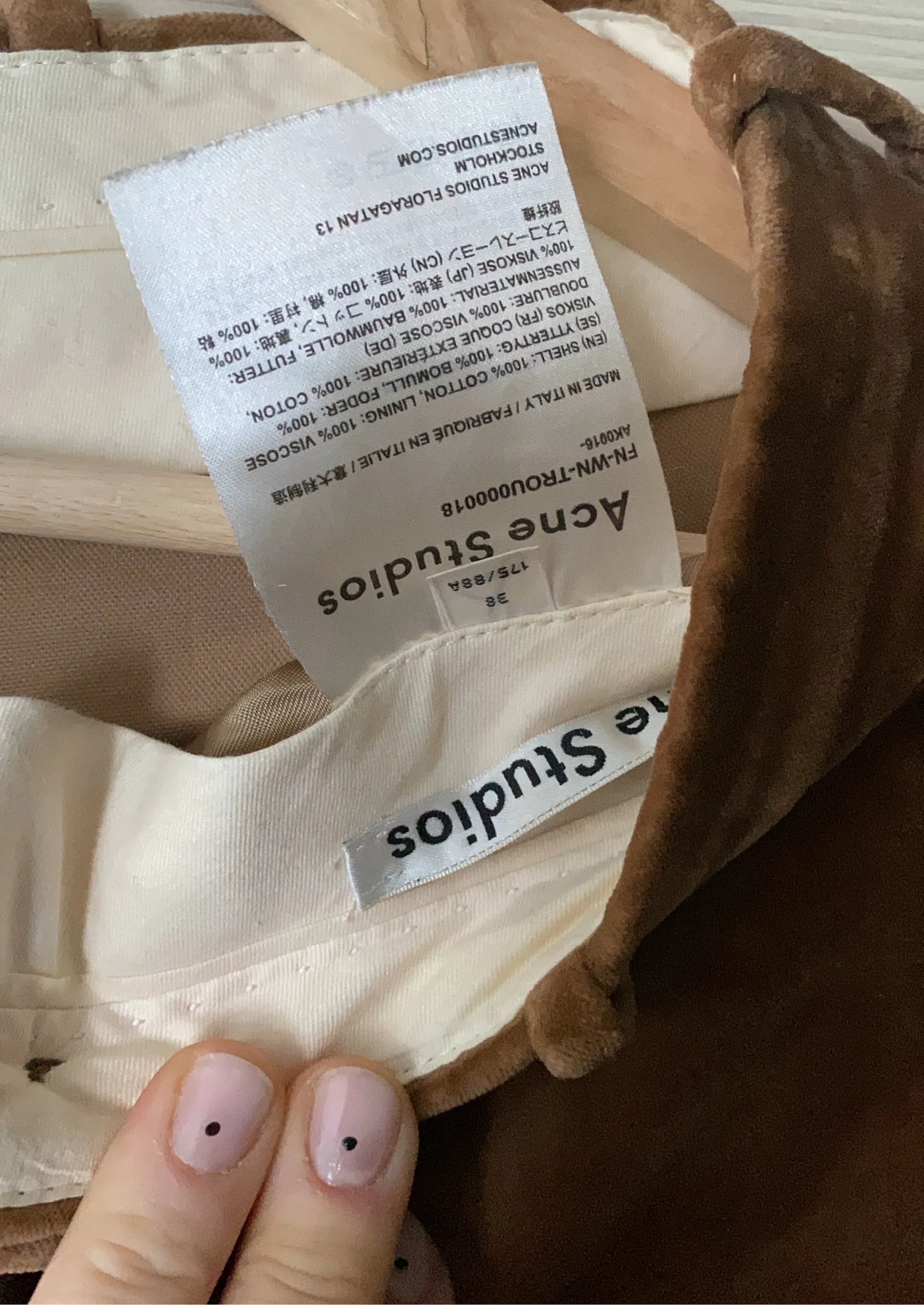 Acne Studios-byxor NWOT