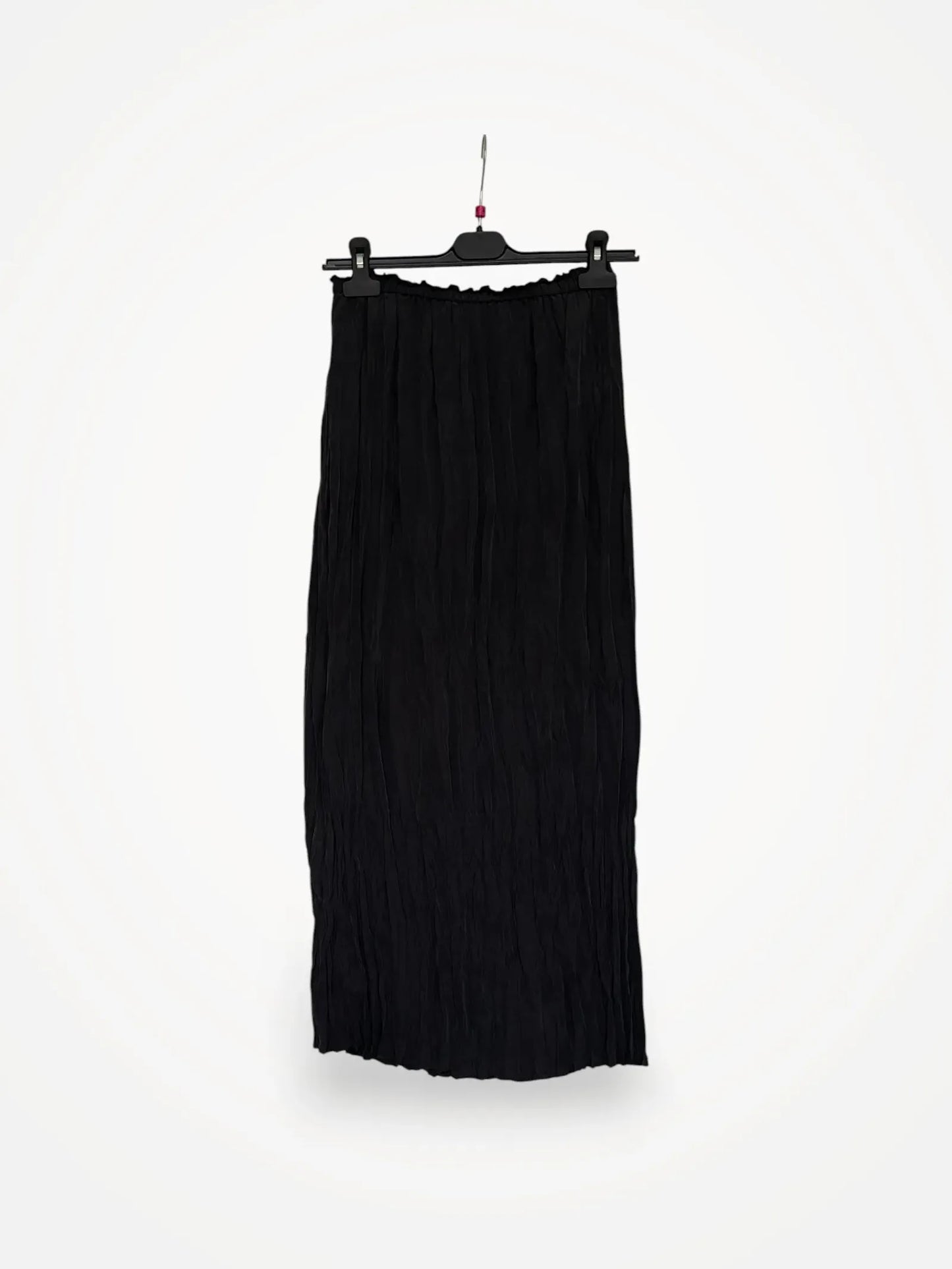 Toteme Crinkled Silk Slip Skirt