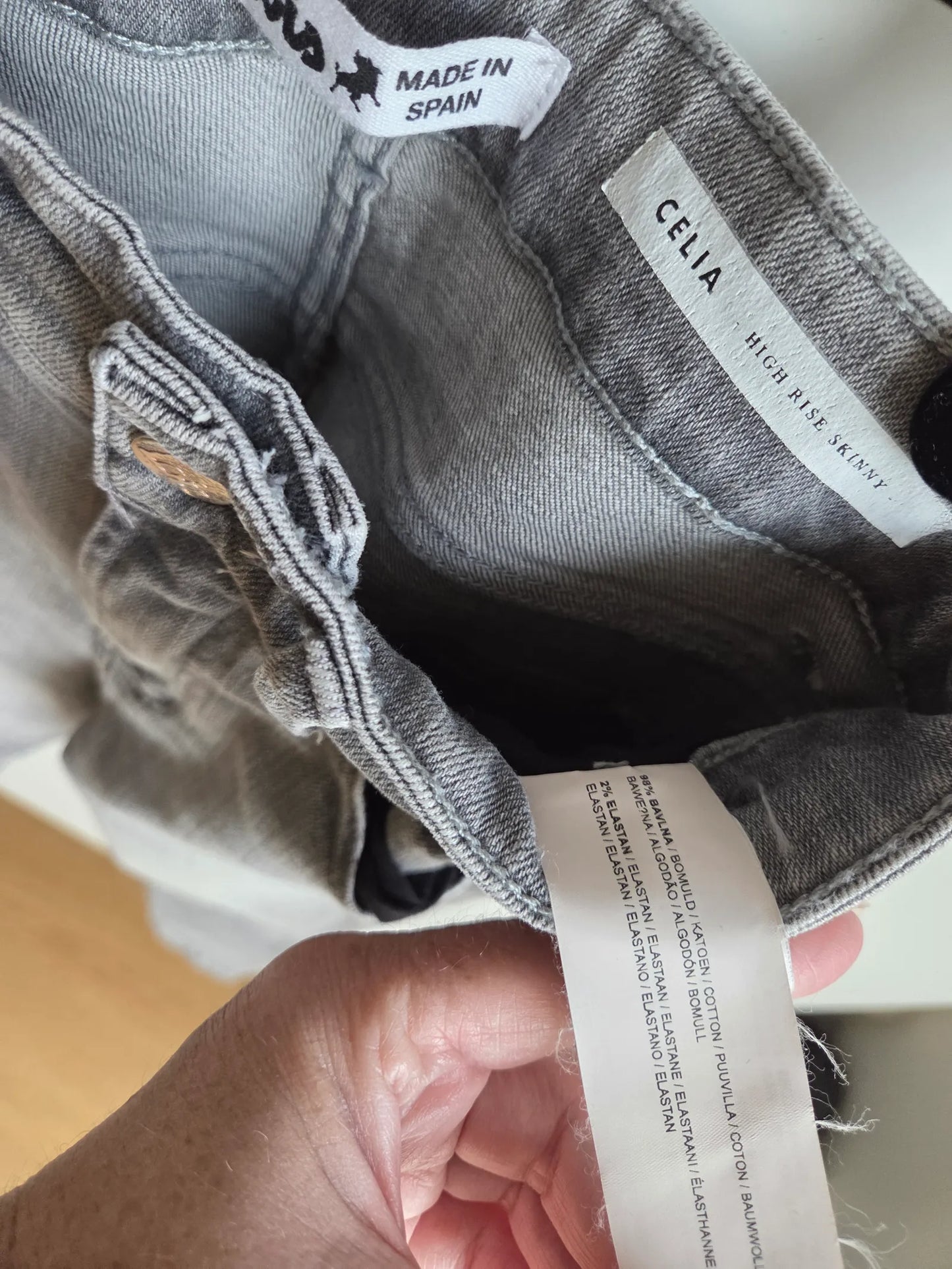 Lois 2036 Celia, 6790 Caspar Grey Jeans