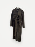 Toteme Shearling Wrap Cement Geeen-kappa NWOT