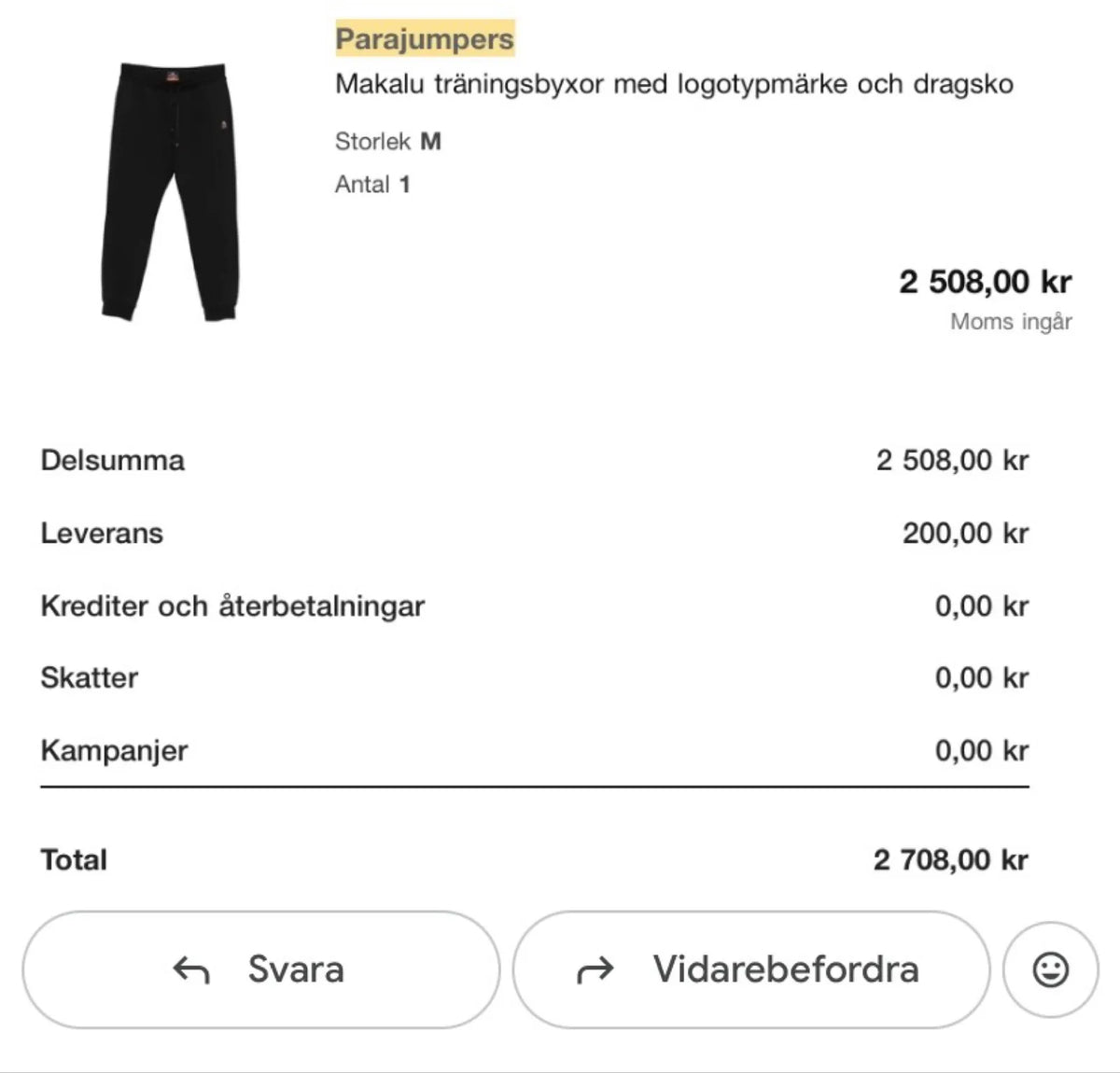 Parajumpers Sweatpants