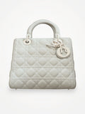 Christian Dior Lady Dior-skinnhandväska