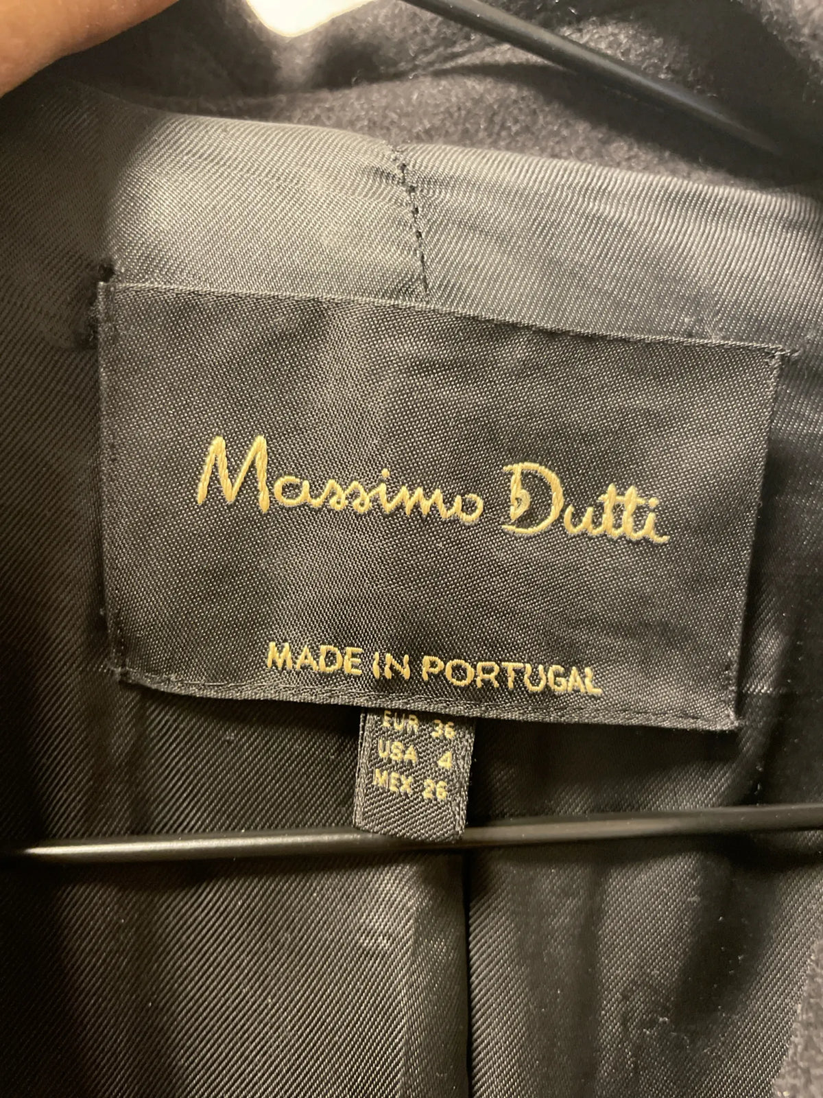 Massimo Dutti-ullkappa