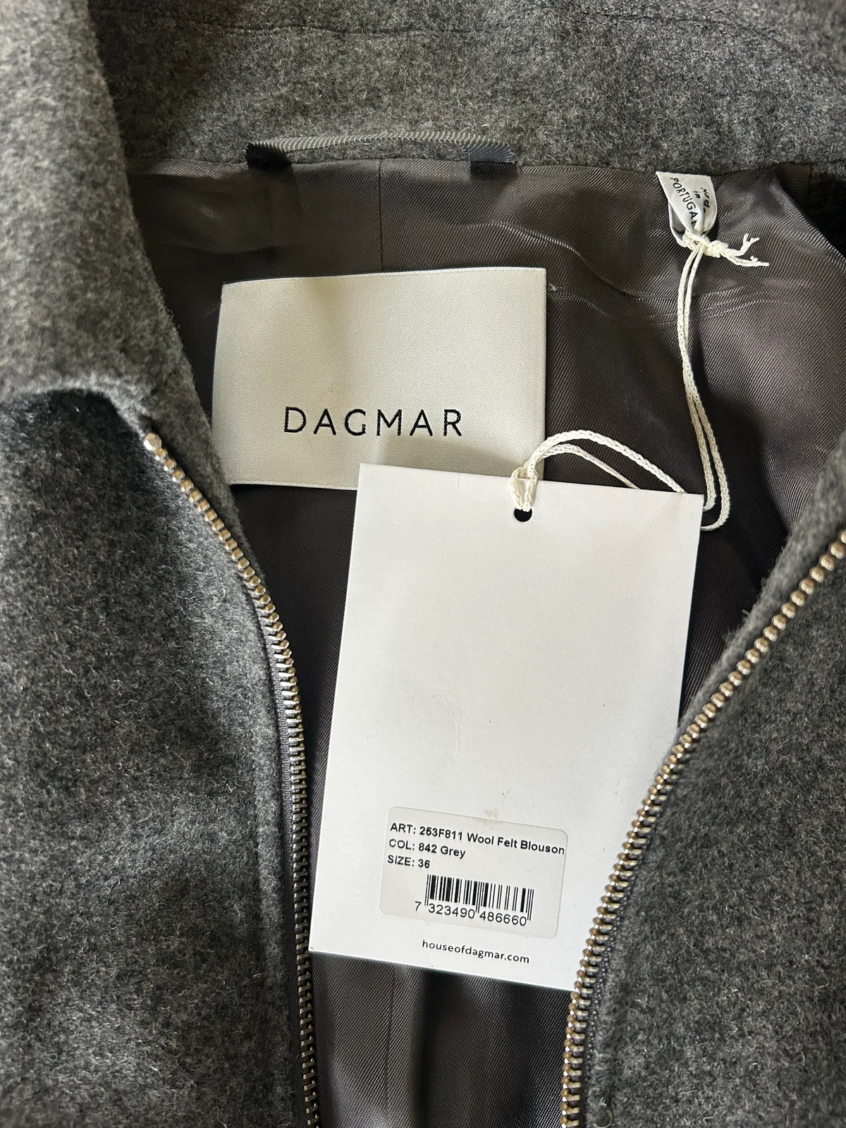 Dagmar Wool Felt Blouson | House Of Jacket