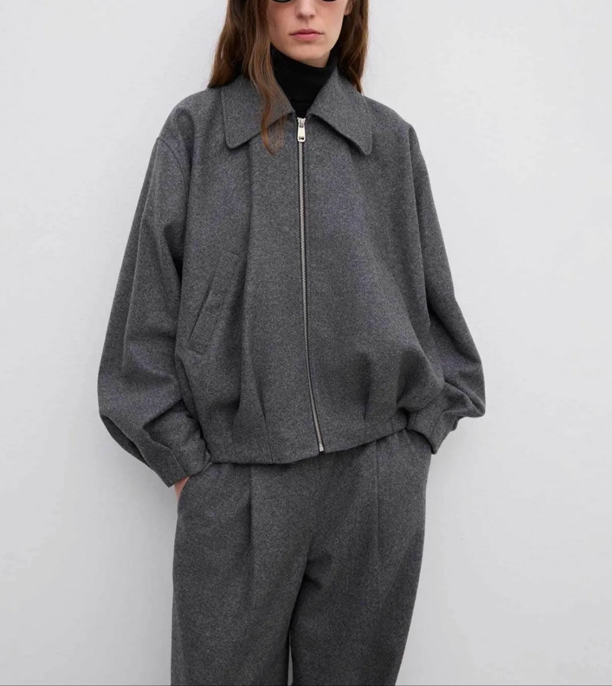 Dagmar Wool Felt Blouson | House Of-ulljacka NWT