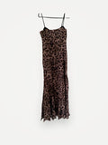 Forever New Clearing Leopard Corset Maxi Dress