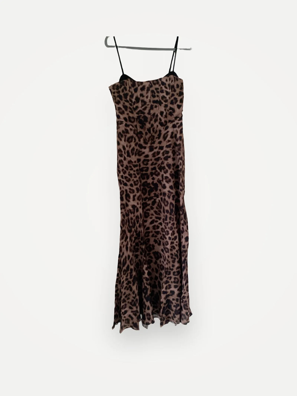 Forever New Clearing Leopard Corset Maxi Dress