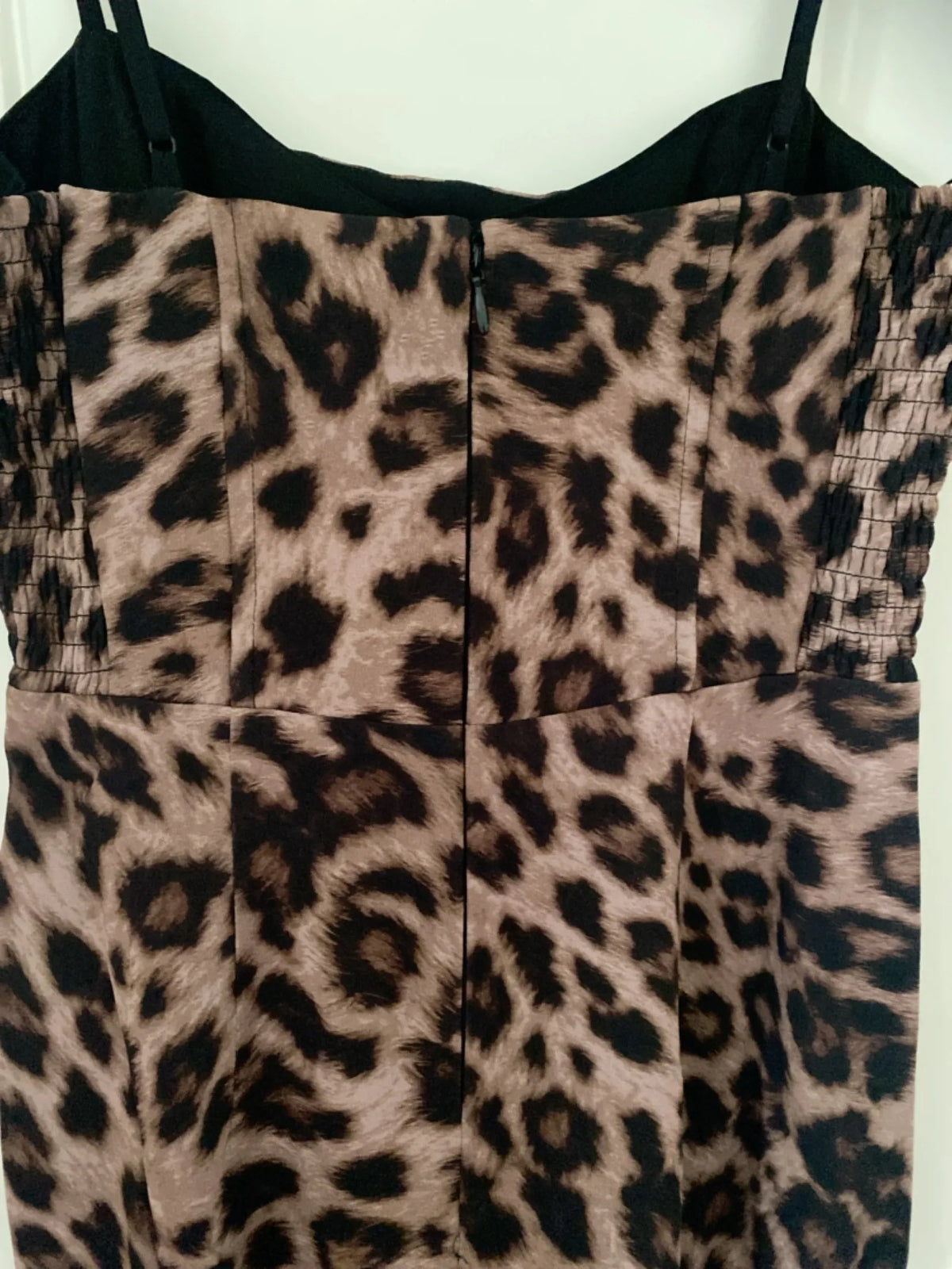 Forever New Clearing Leopard Corset Maxi Dress