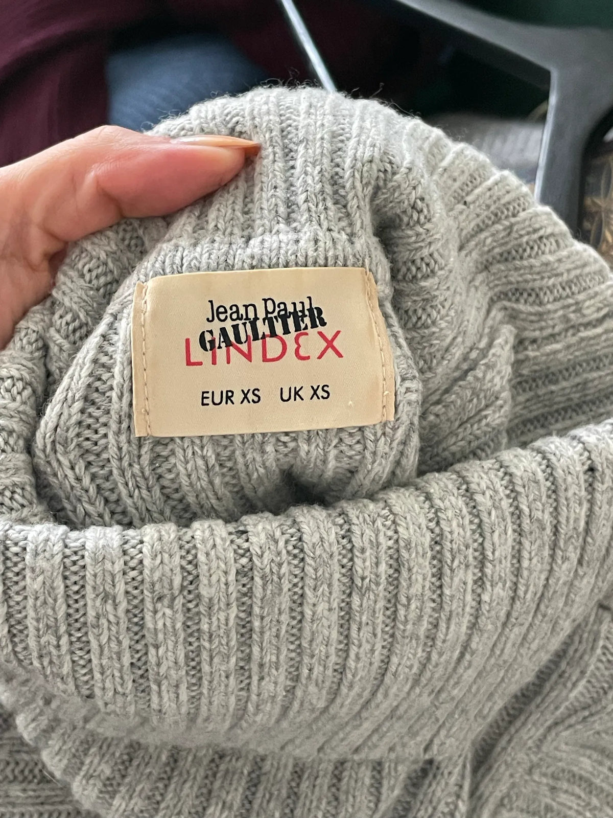 Jean Paul Gaultier x Lindex-ullpolotröja