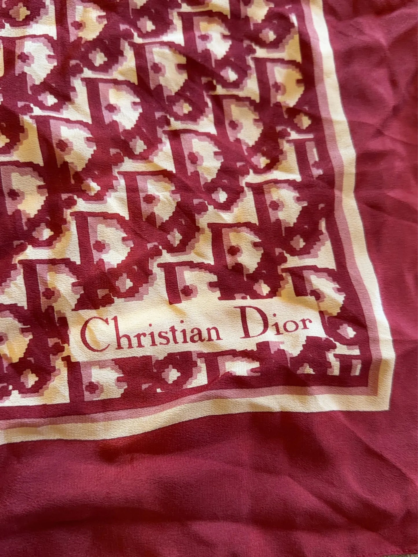 Christian Dior-sidensjal