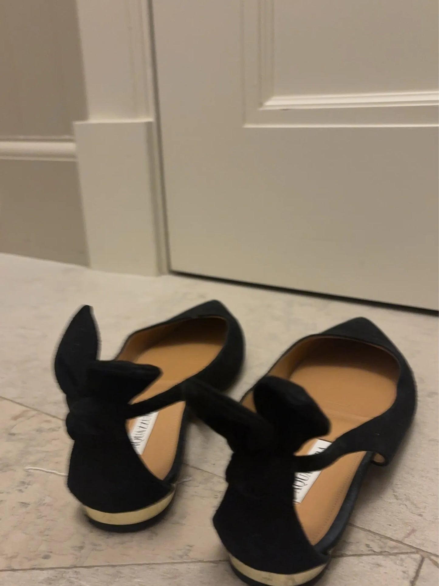 Altuzarra Bow Tie Ballet-ballerinaskor