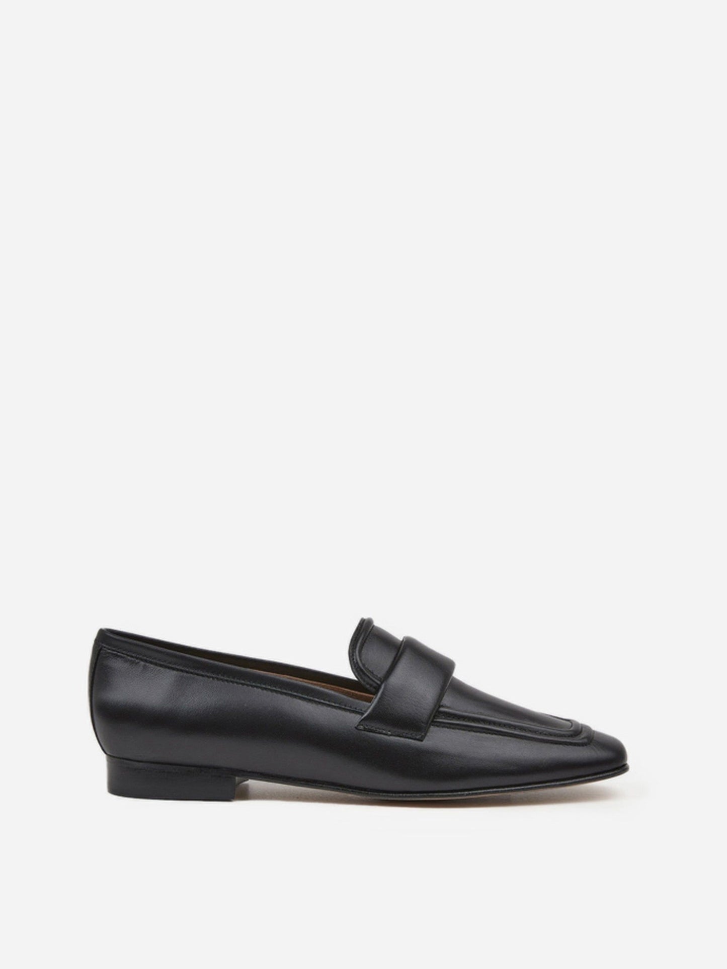 Flattered Vivienne Black Leather Loafers
