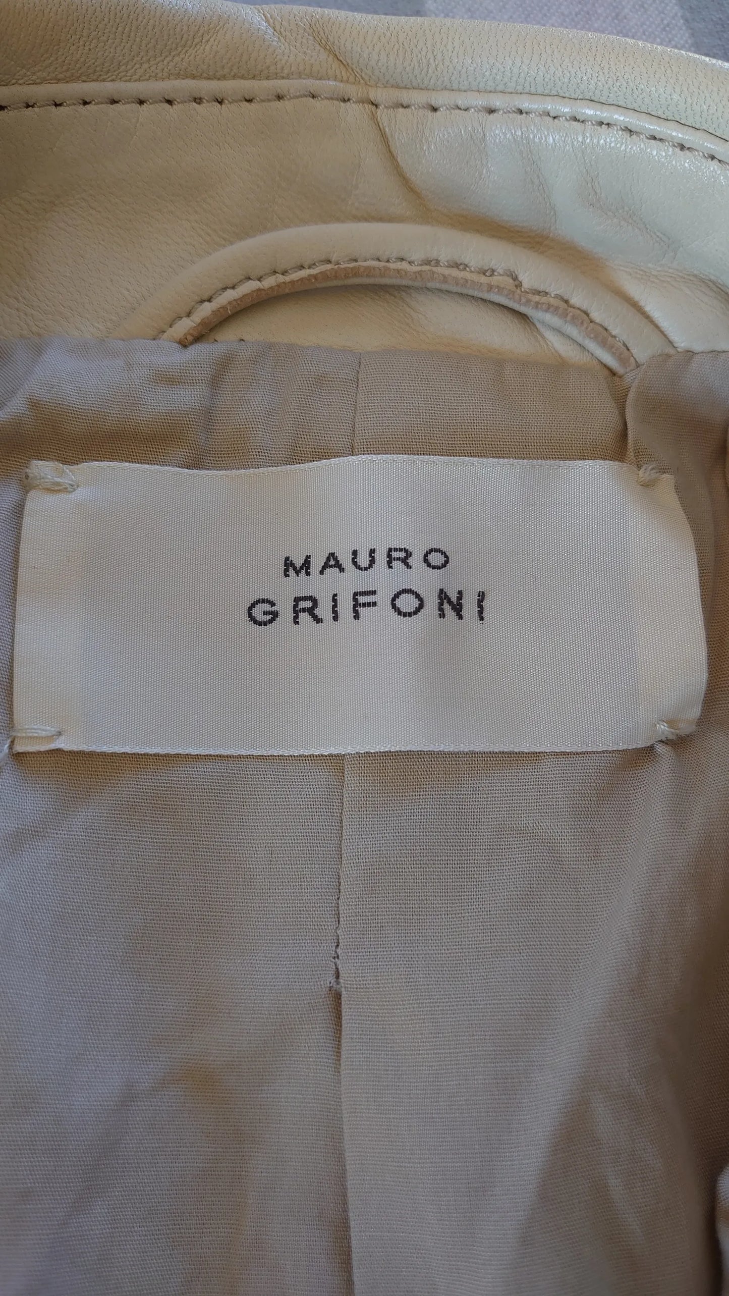 Mauro Grifoni-skinnjacka