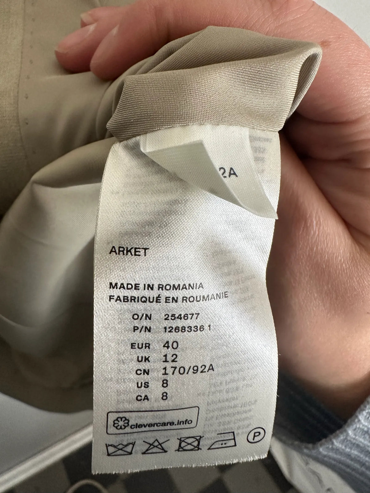 Arket-linnekavaj