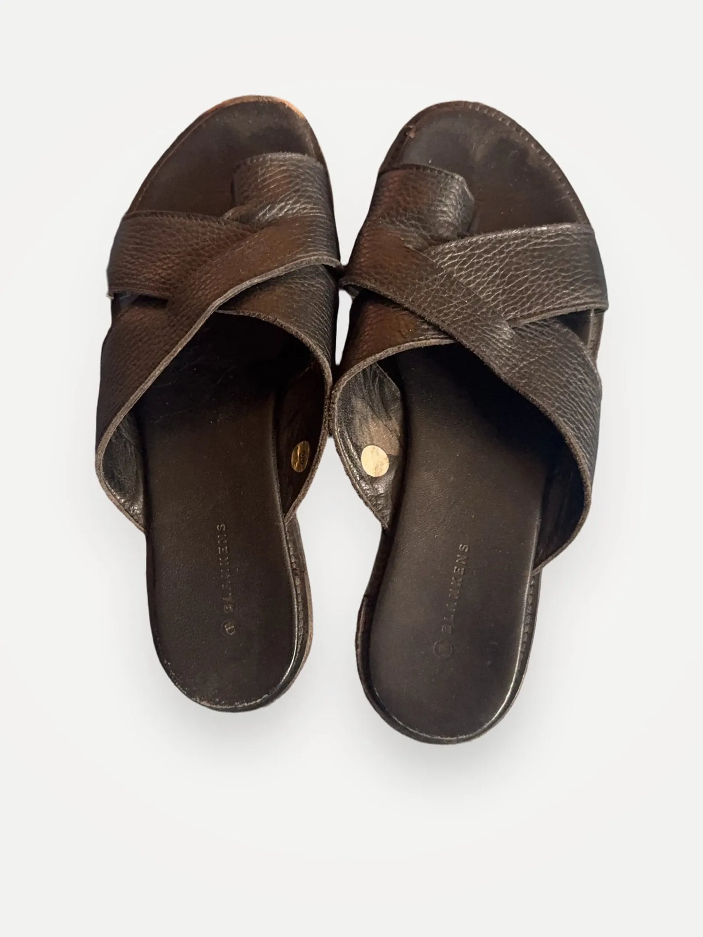 Blankens The Mette Eco-skinnsandaler