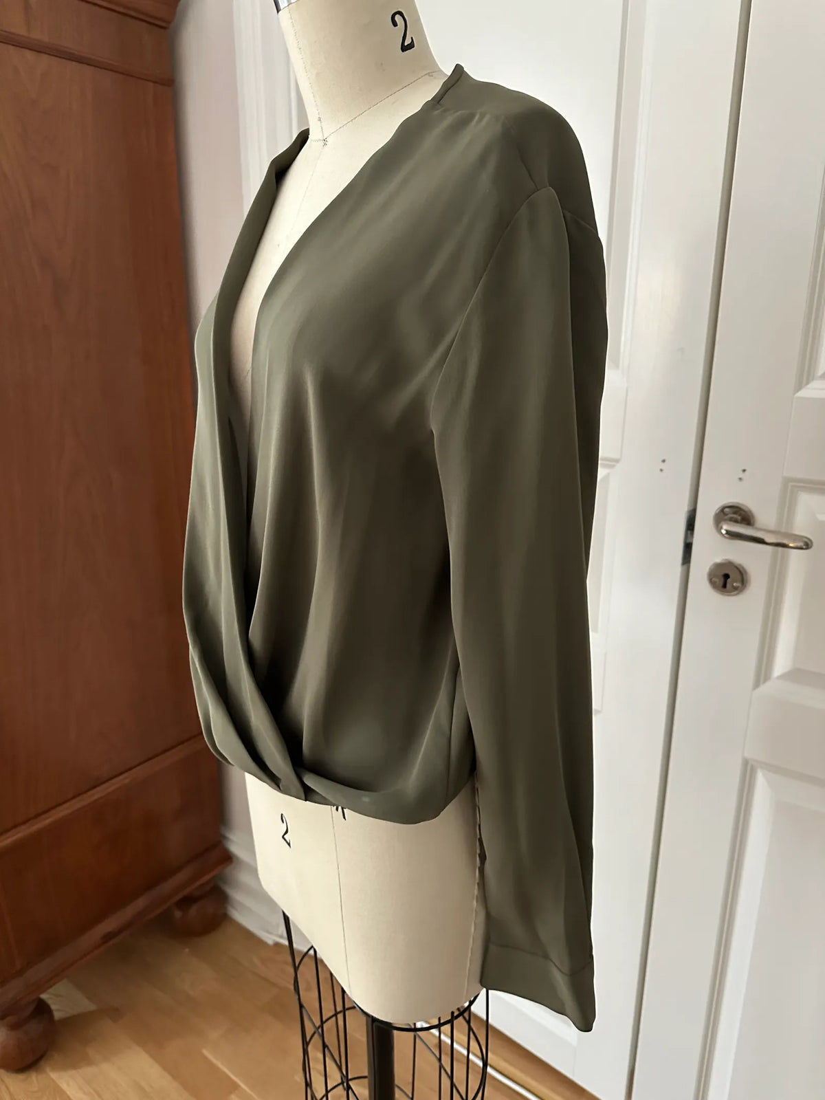 Diane Von Furstenberg-sidenblus NWOT