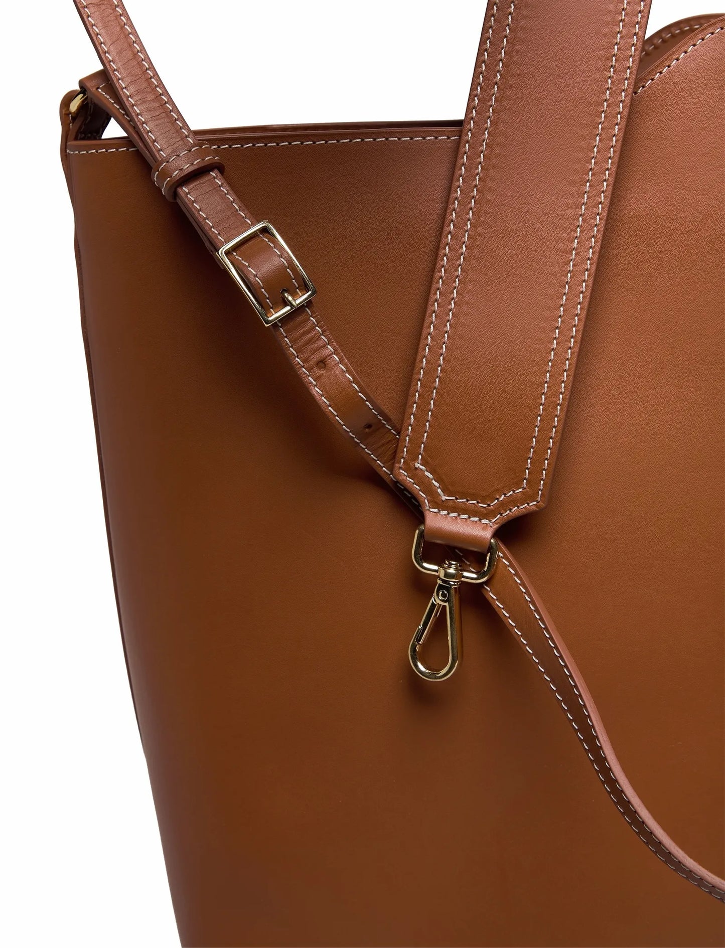 ATP Atelier Scafati Brandy Vacchetta Totes-skinnaxelremsväska