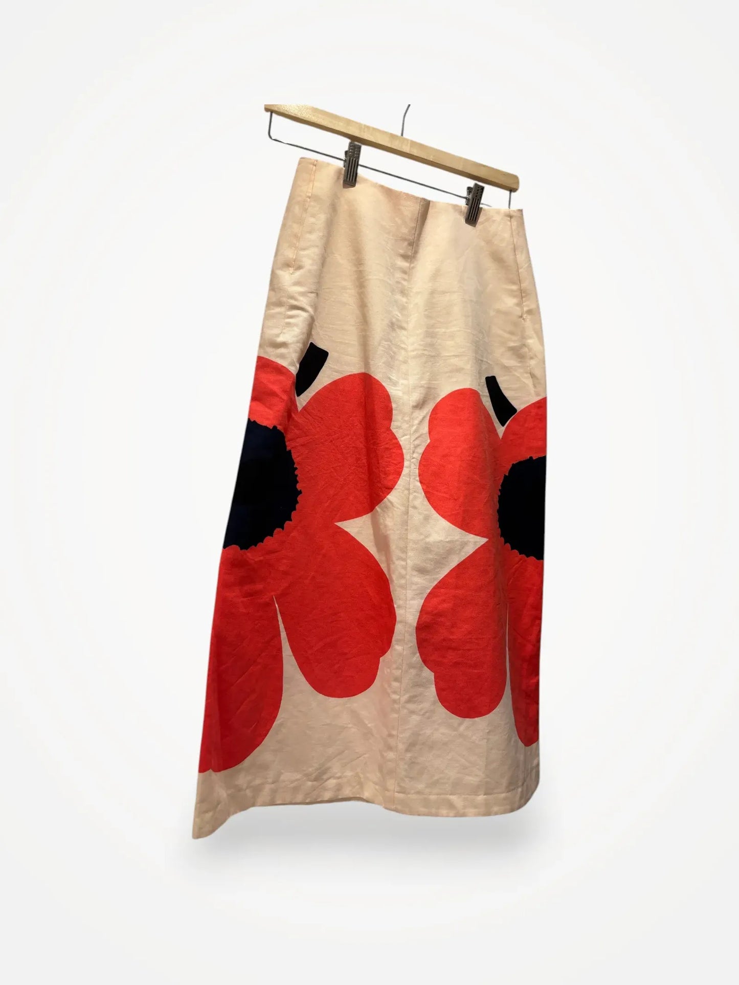 Marimekko Kaksi Heijastus Unikko Skirt