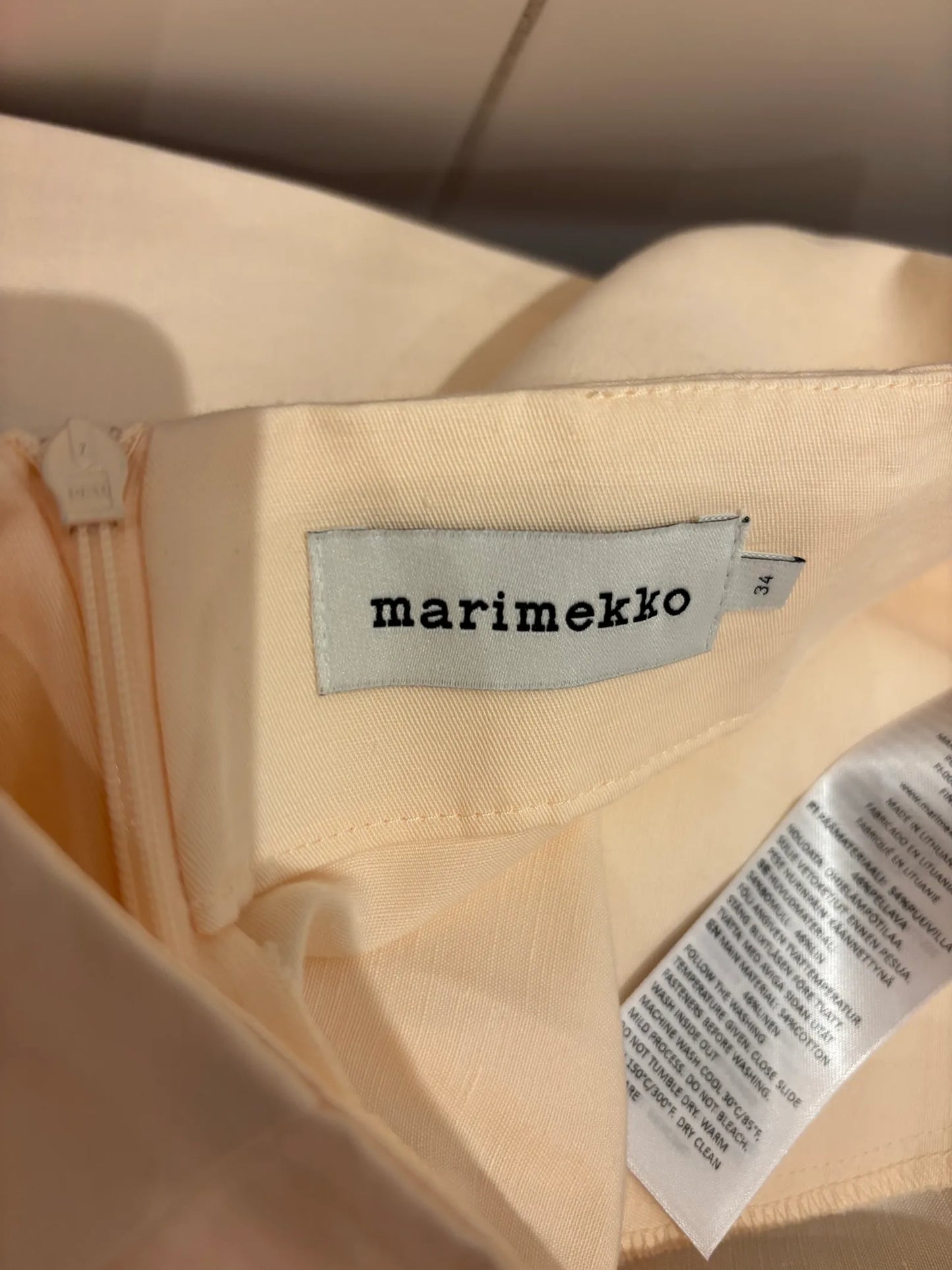 Marimekko Kaksi Heijastus Unikko Skirt