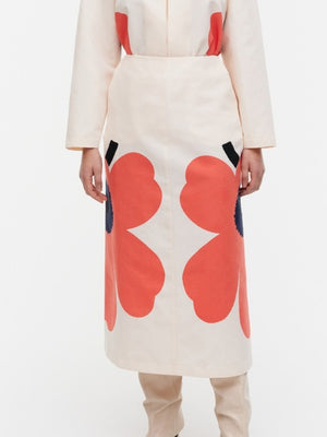 Marimekko Kaksi Heijastus Unikko Skirt