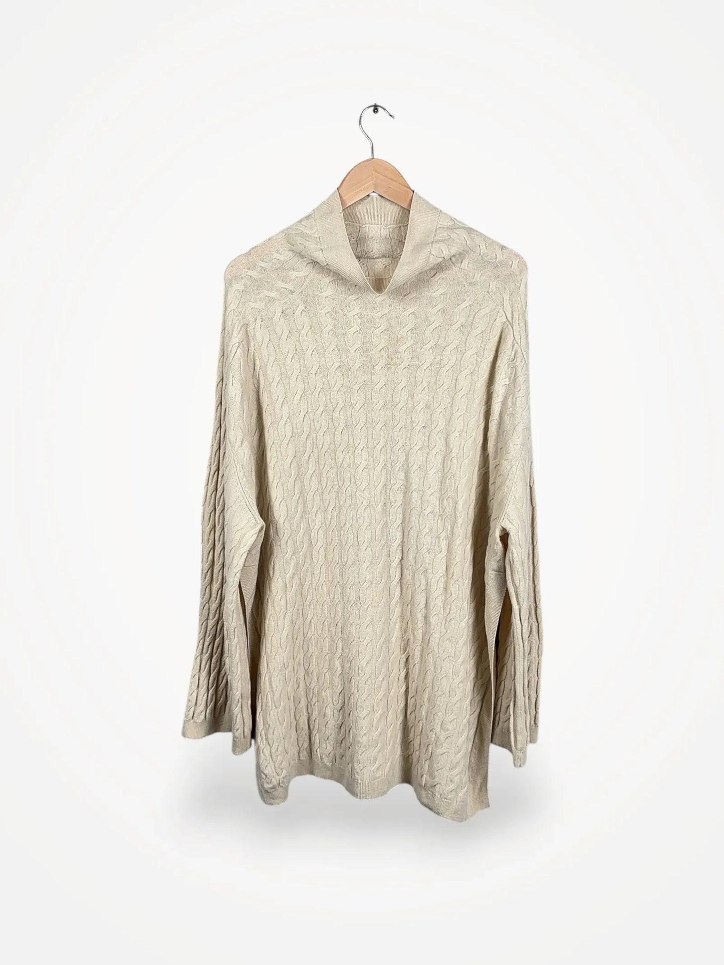 Toteme Long Wool Cashmere Knit-ulltröja