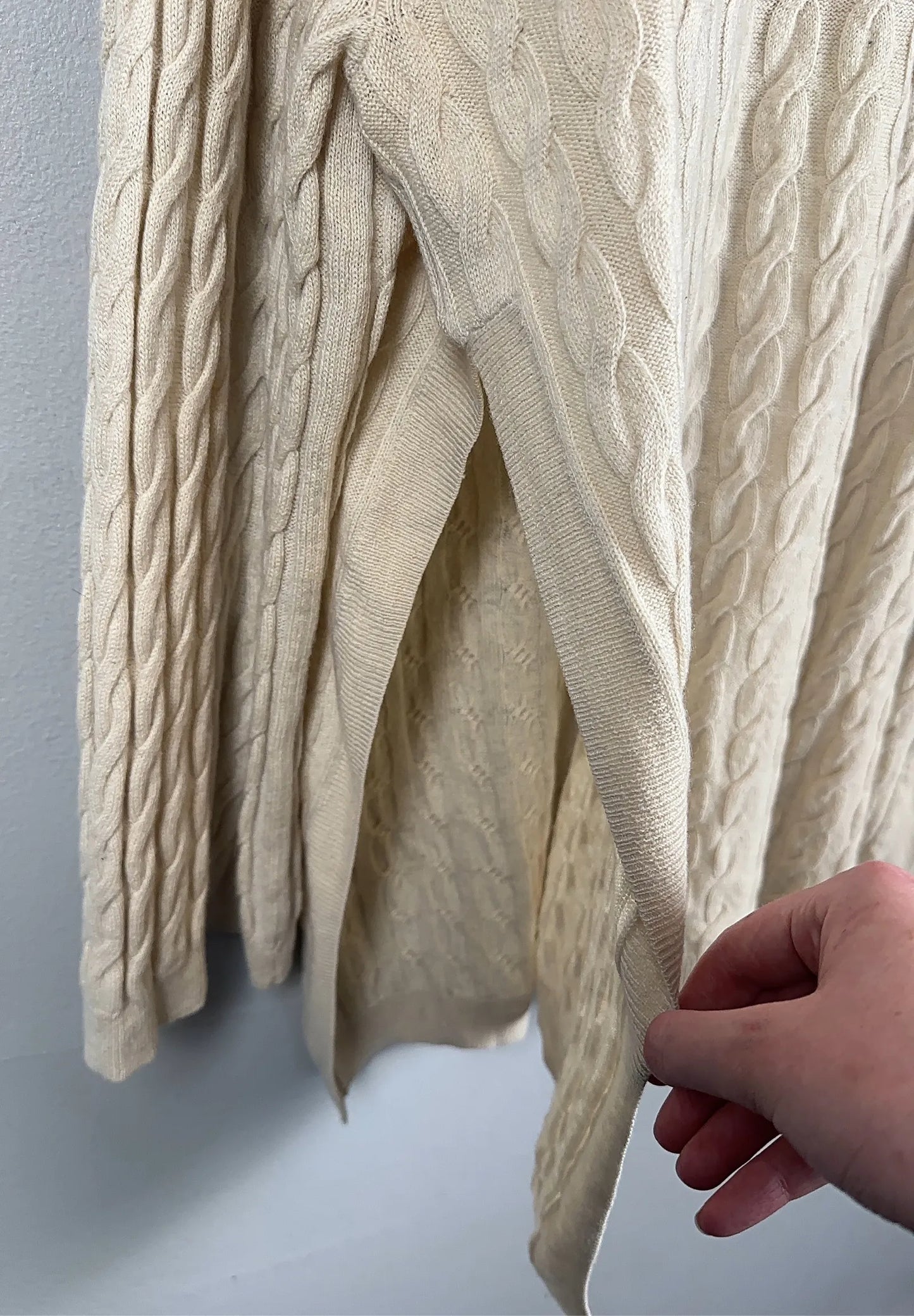 Toteme Long Wool Cashmere Knit-ulltröja