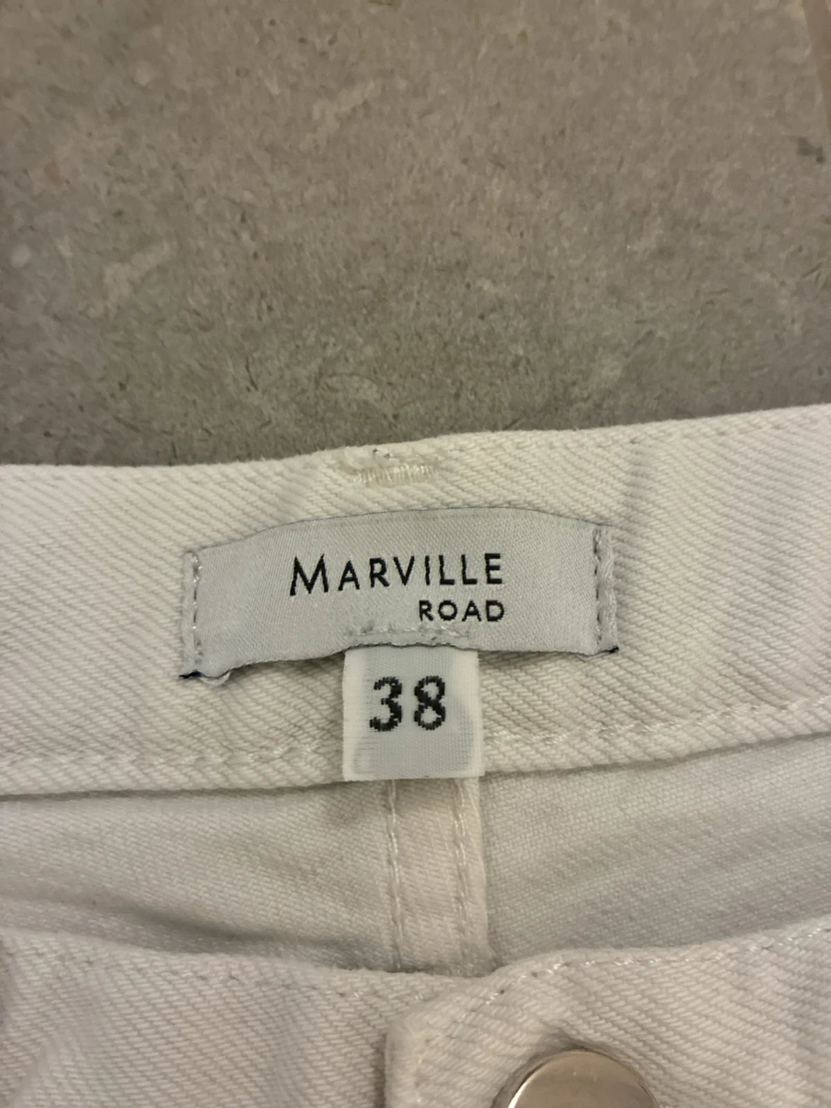 Marville Road Wide Ecru-byxor