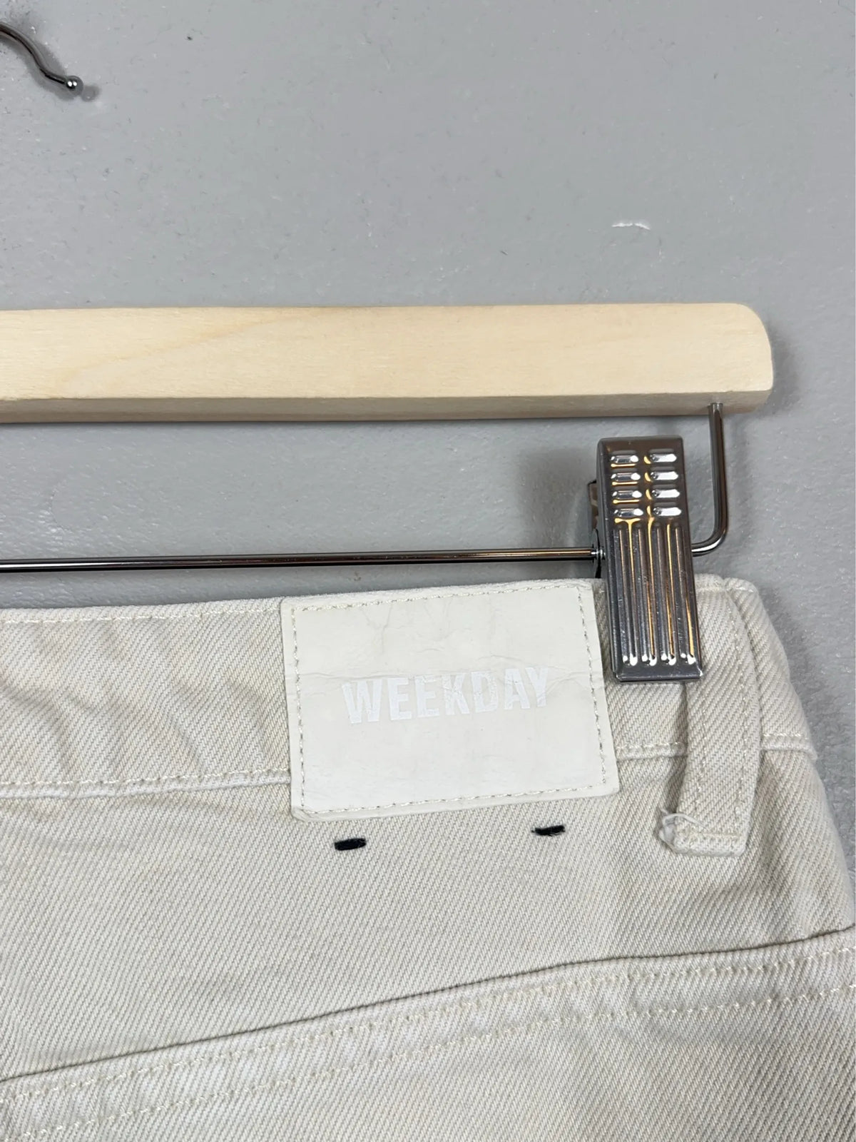 Weekday Rowe Extra High Straight-jeans