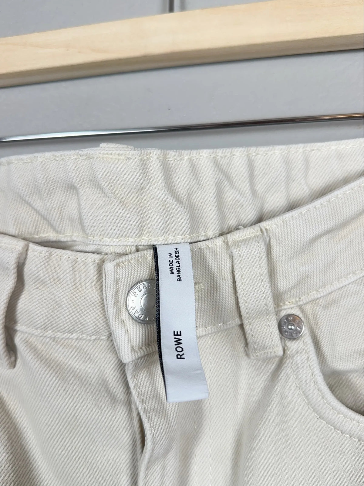 Weekday Rowe Extra High Straight-jeans