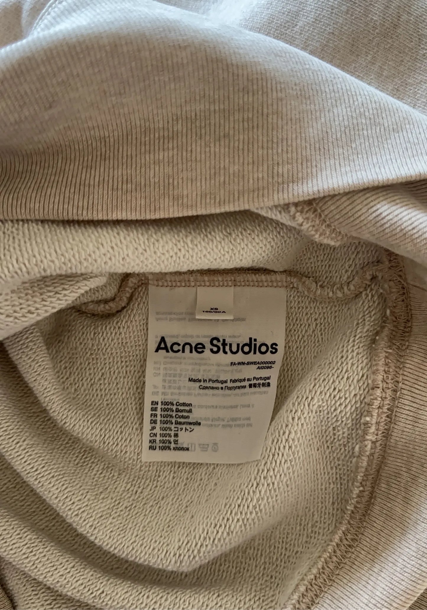 Acne Studios Face Logo Sweatshirt