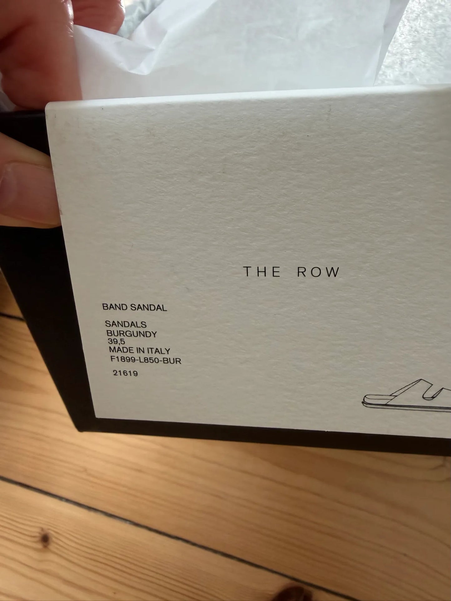 The Row Band Sandals