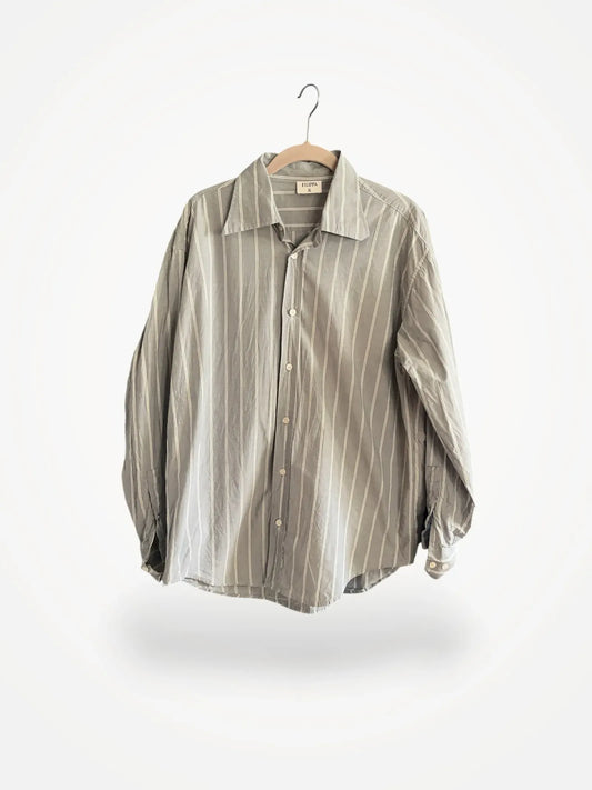 Filippa K Cotton Stripe-skjorta