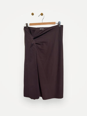 Cos Midikjol Med Vriden Detalj Skirt