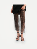 Ahlvar Gallery Hana Lace Pencil Skirt
