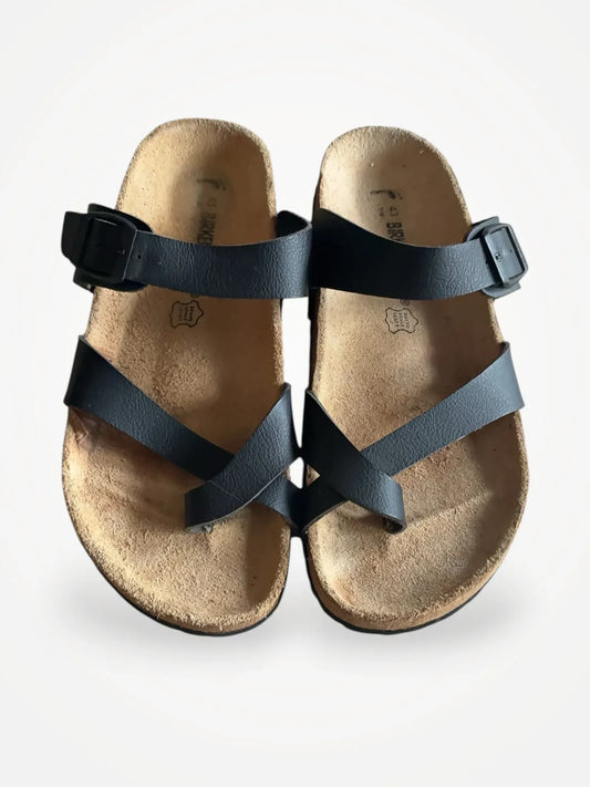 Birkenstock-skinnsandaler