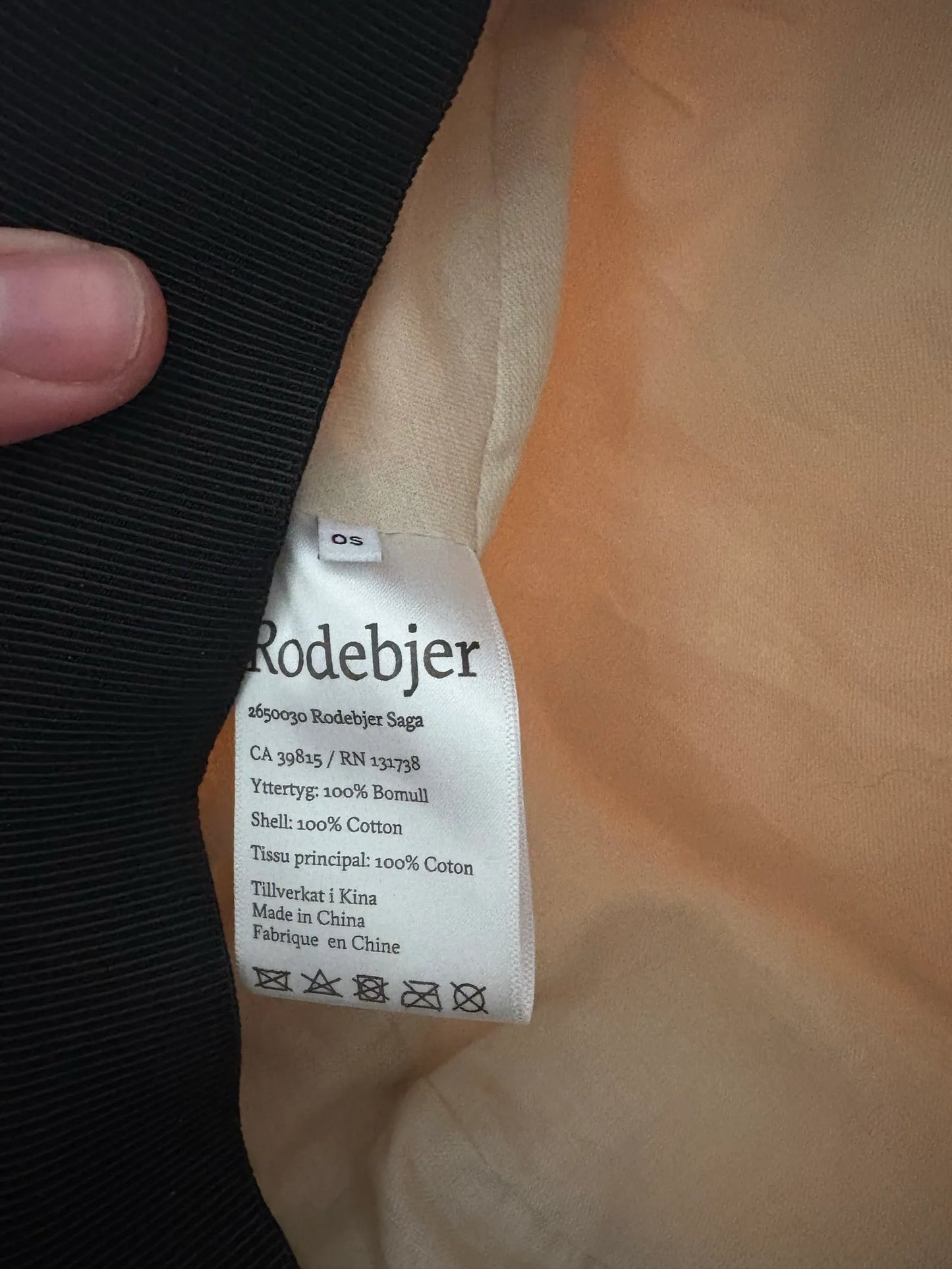 Rodebjer Saga-keps NWOT