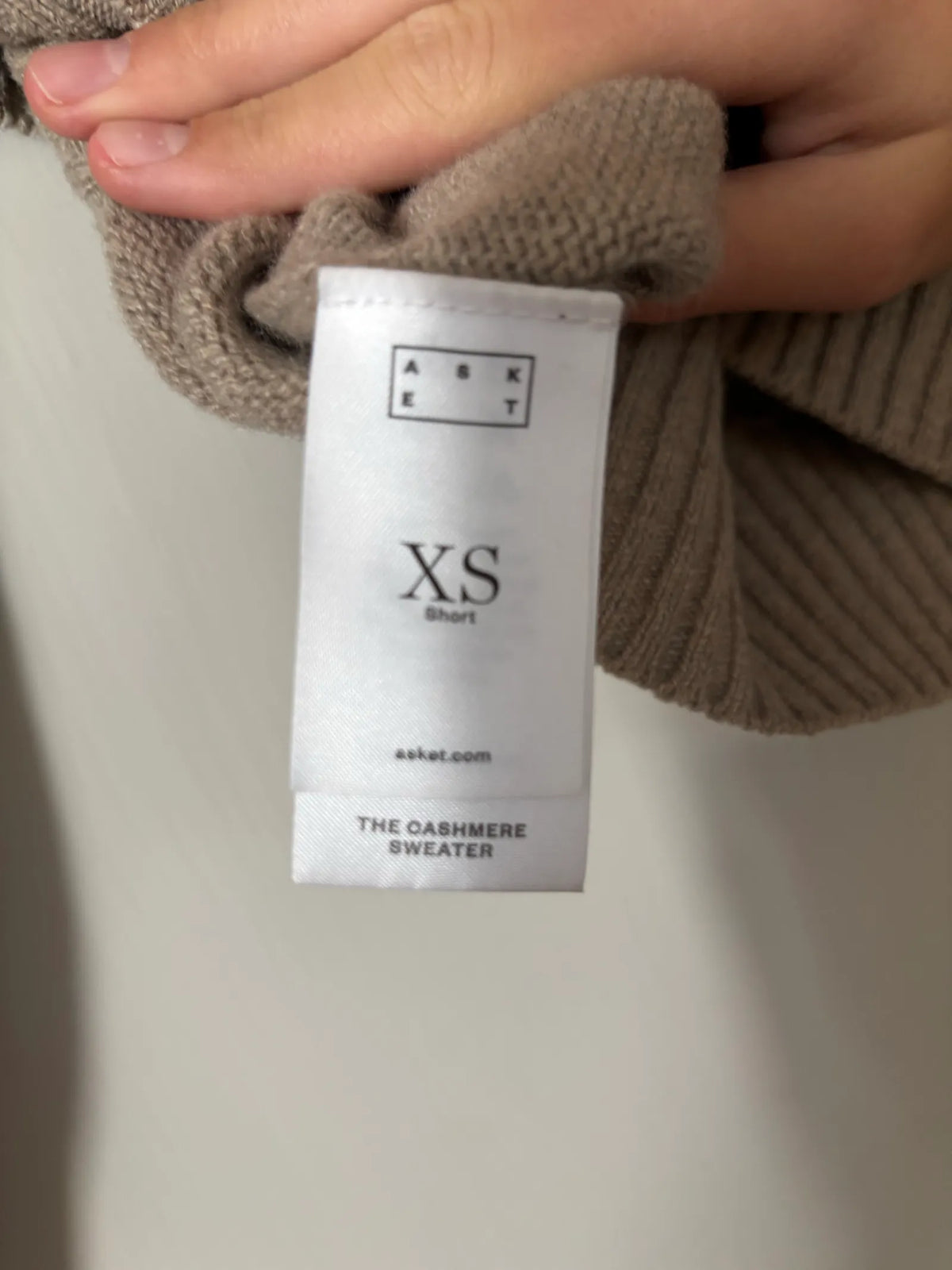 Asket The Cashmere-kashmirtröja