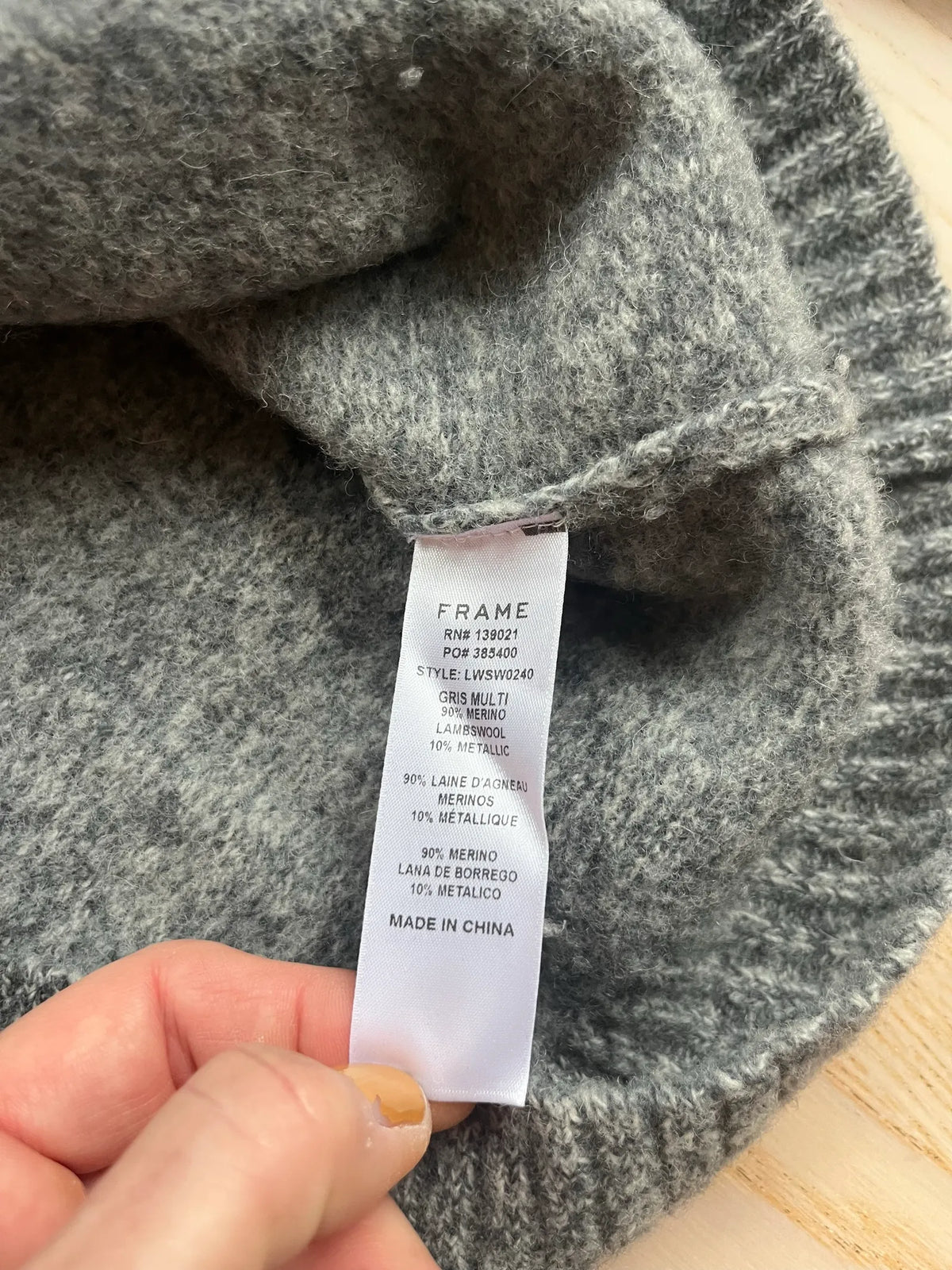Frame Denim-ulltröja