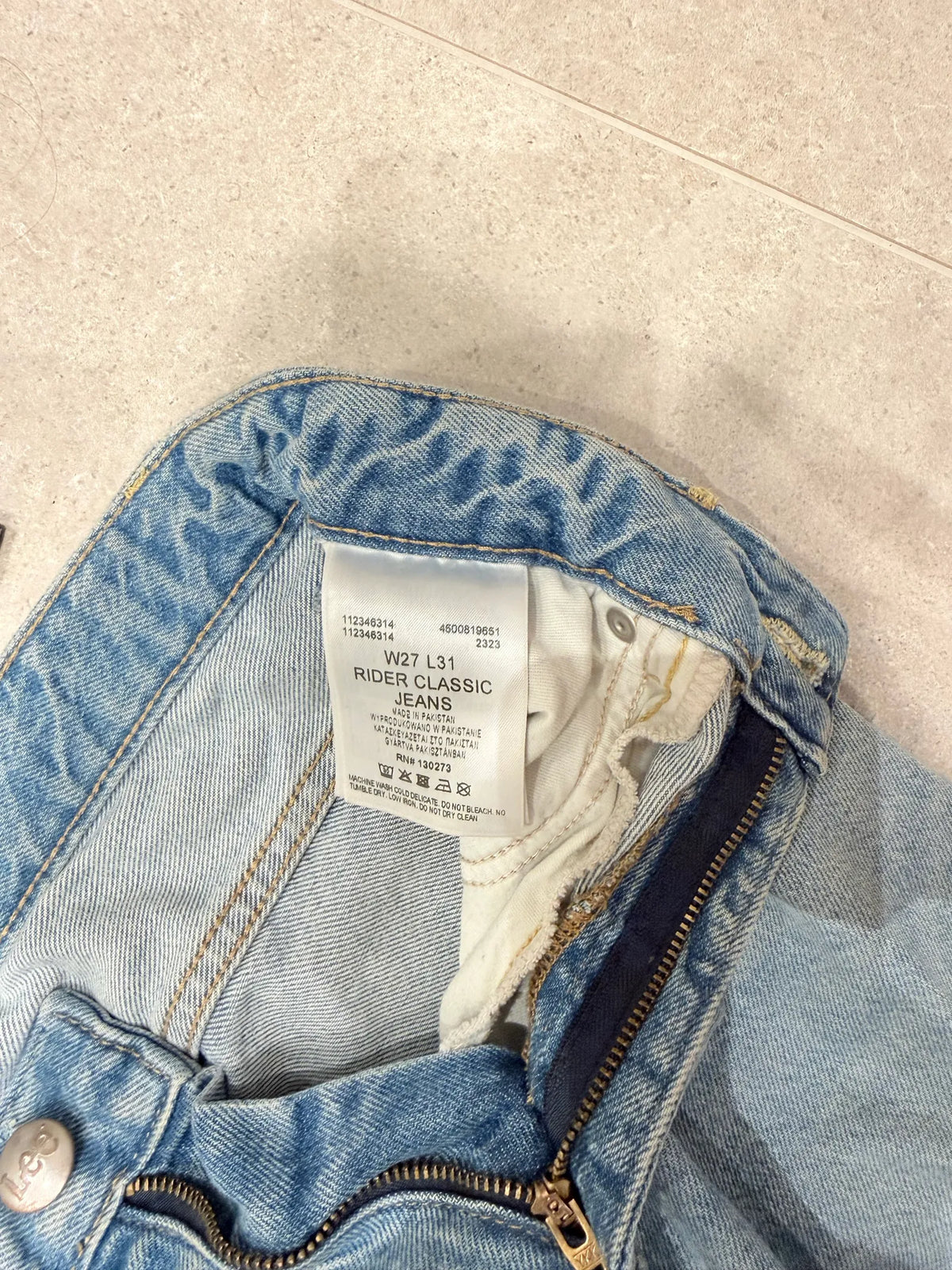 Lee Rider Classic Jeans