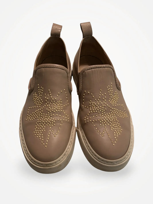 Chloé-skinnloafers