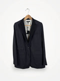 Rag & Bone Gray Multi Paloma Japanese Wool Blazer