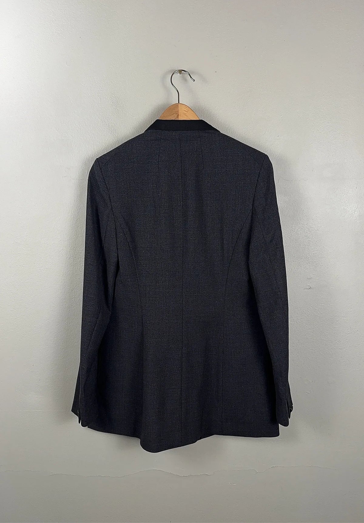 Rag & Bone Gray Multi Paloma Japanese Wool Blazer