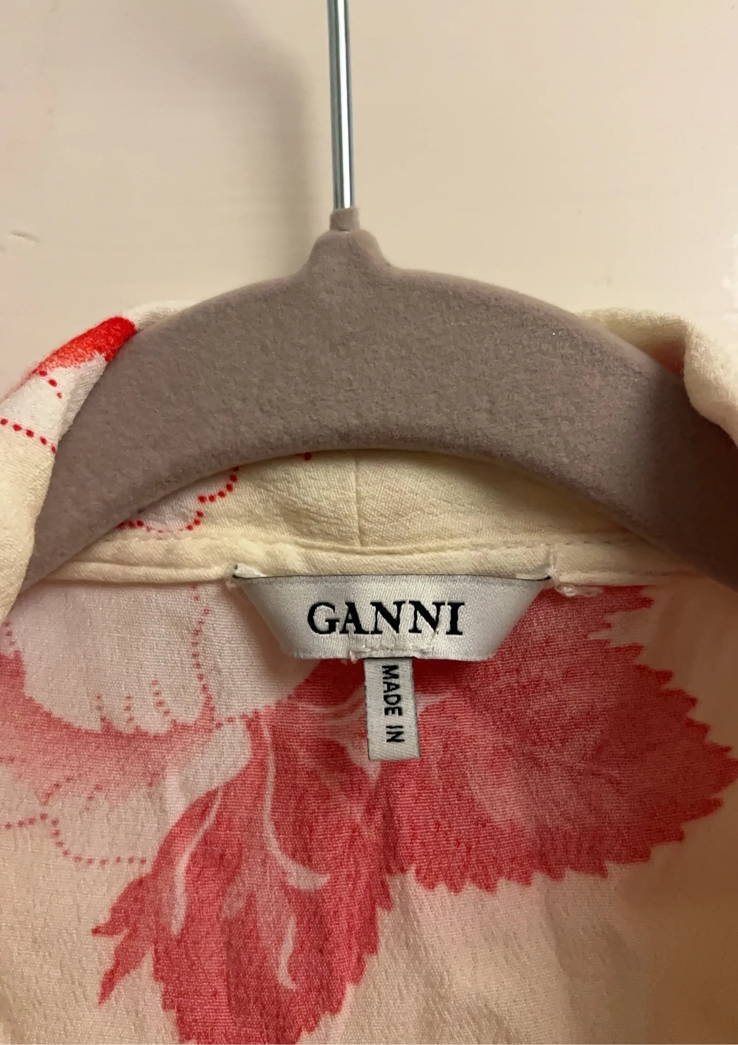 Ganni Harley Crepe-klänning