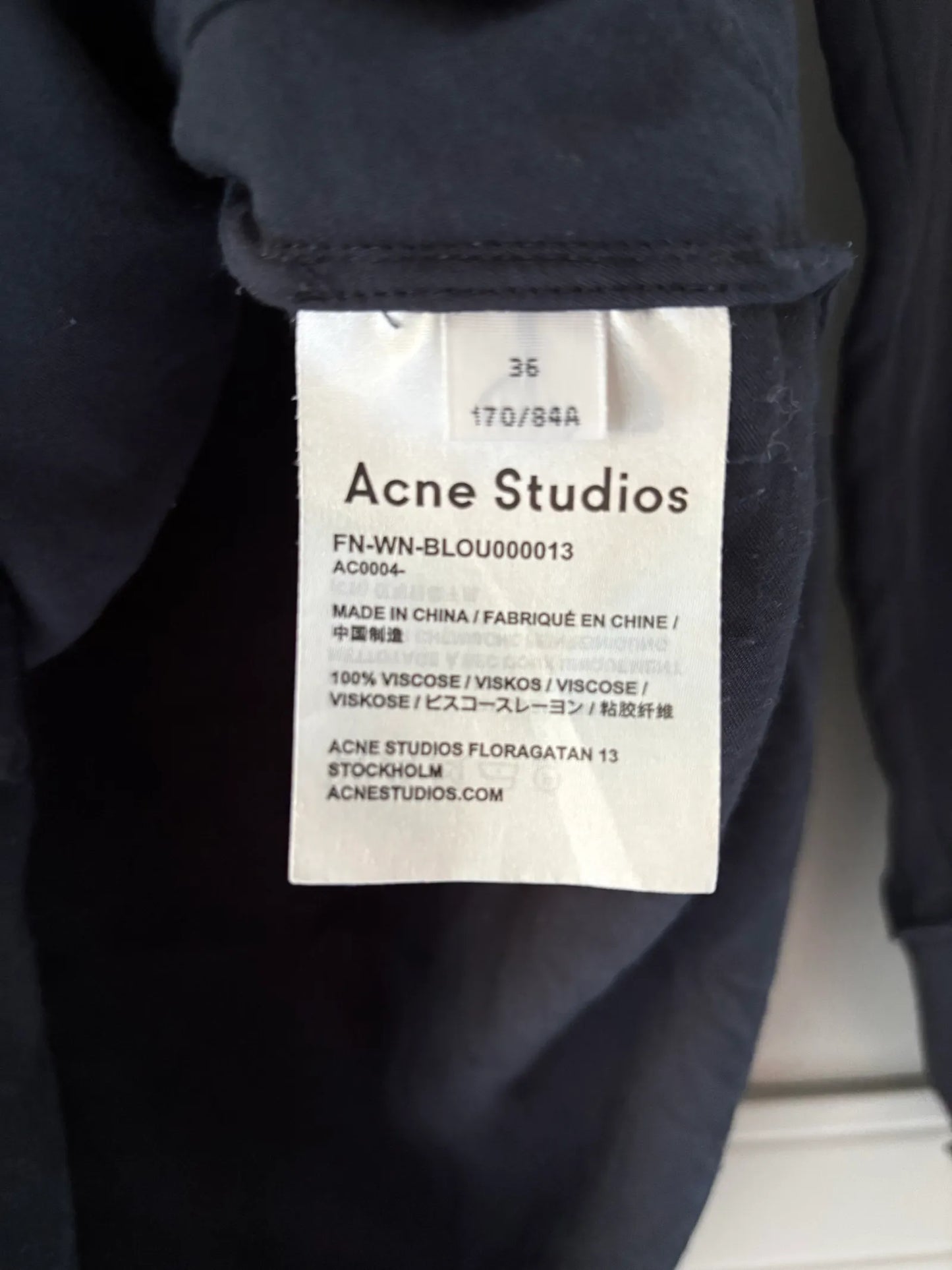 Acne Studios-skjorta