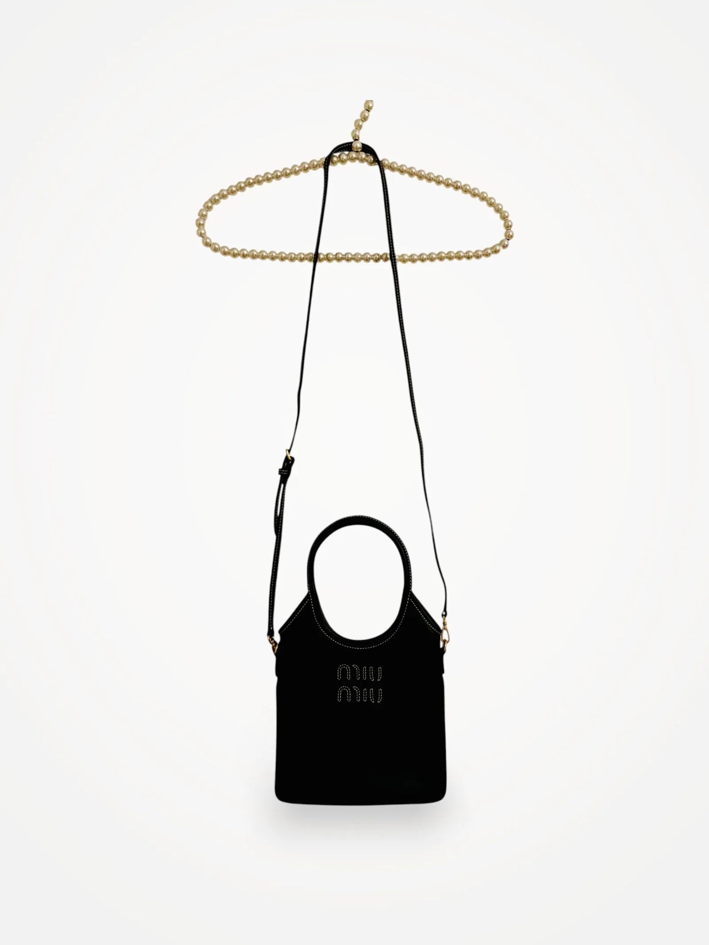 Miu Miu Ivy Leather Handbag Mini Shoulder bag