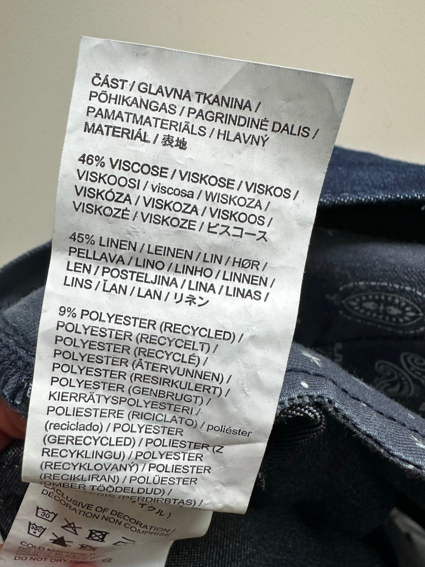 J.Lindeberg Cody Linen Blend Regular Jeans