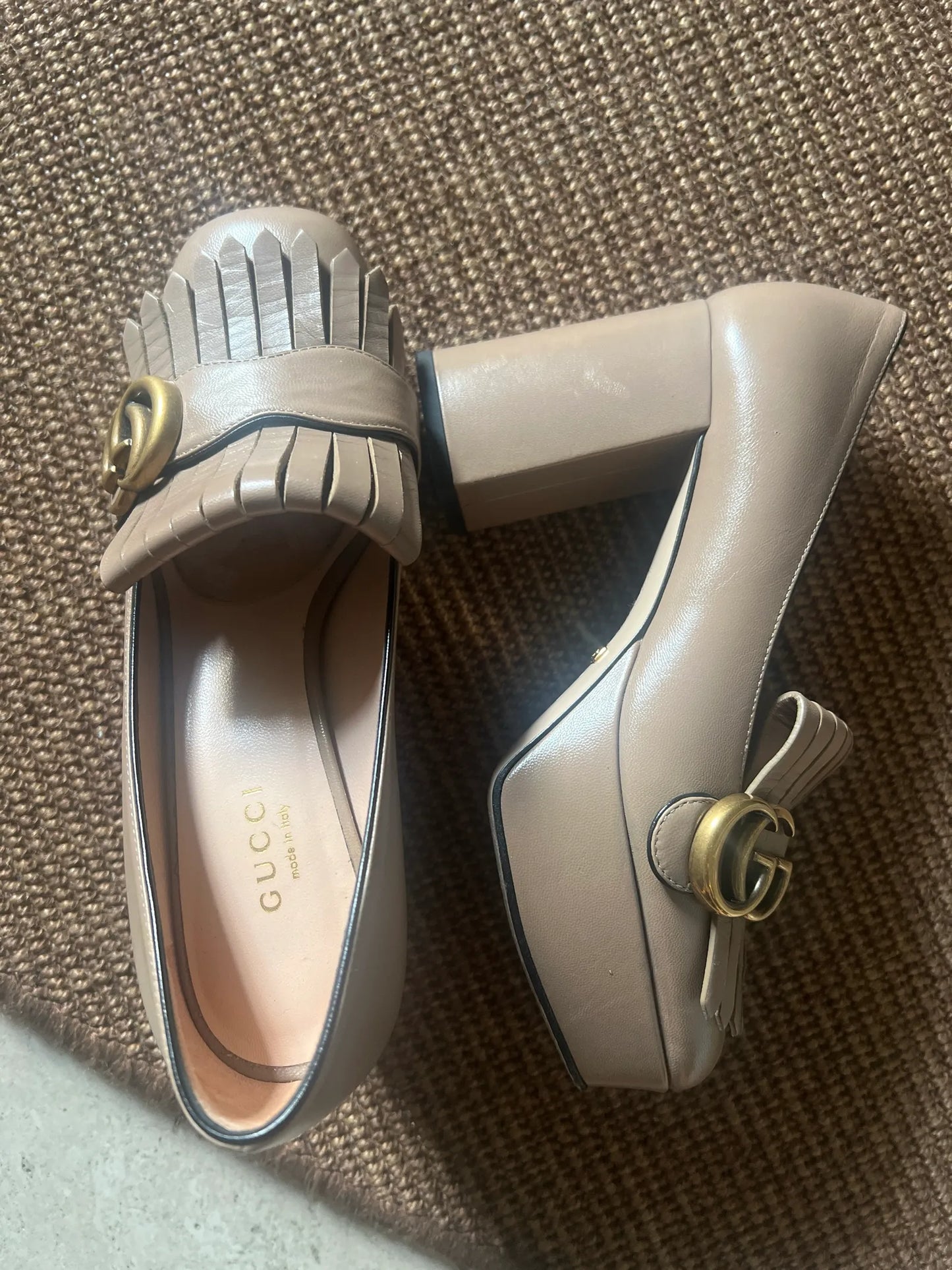 Gucci Marmont-skinnklackar