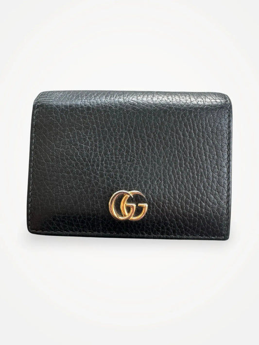 Gucci Gg Marmont Card Case Wallet-skinnplånbok